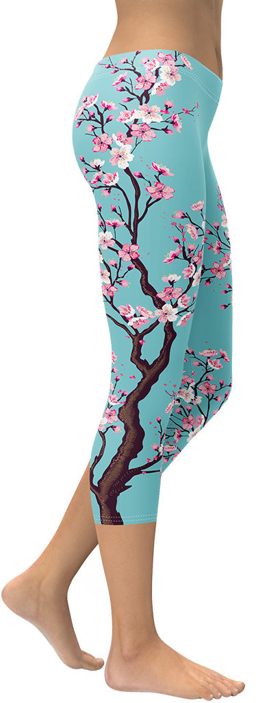 Cherry Blossom Capris