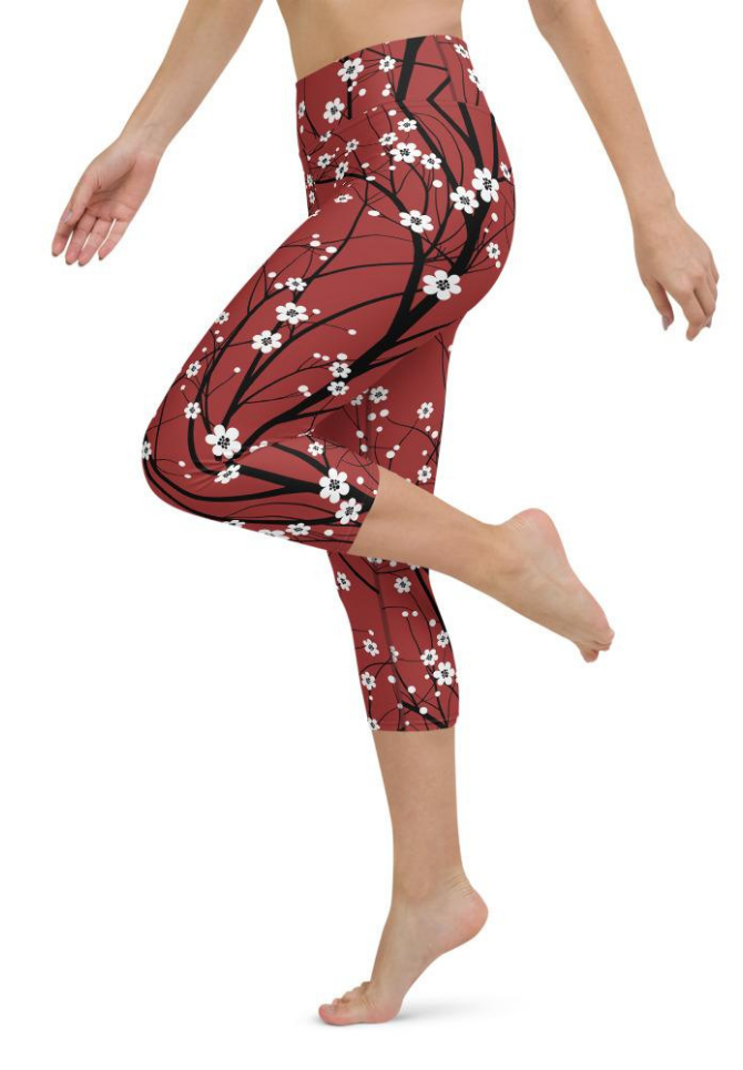 Cherry Tree Yoga Capris