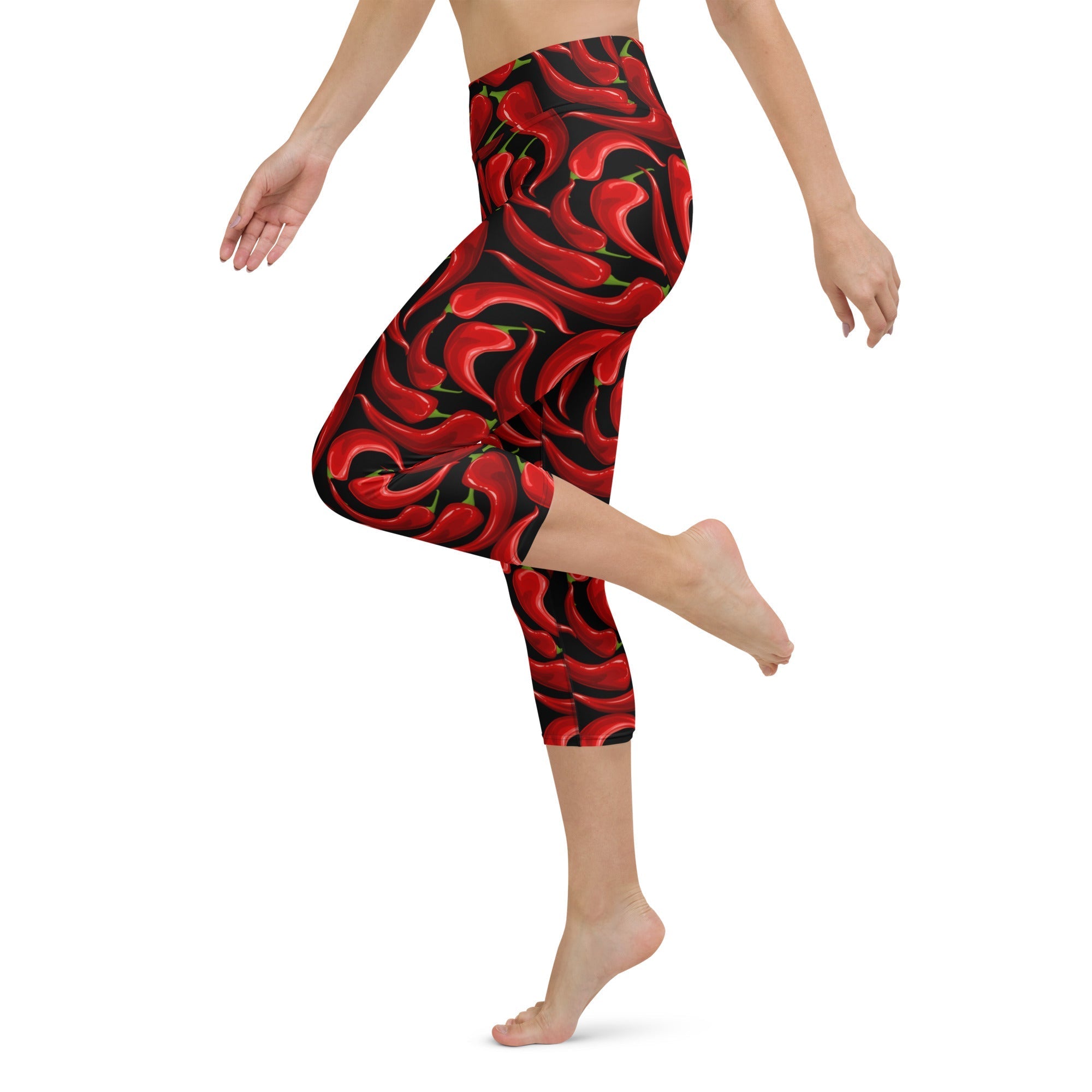 Chilli Pepper Yoga Capris