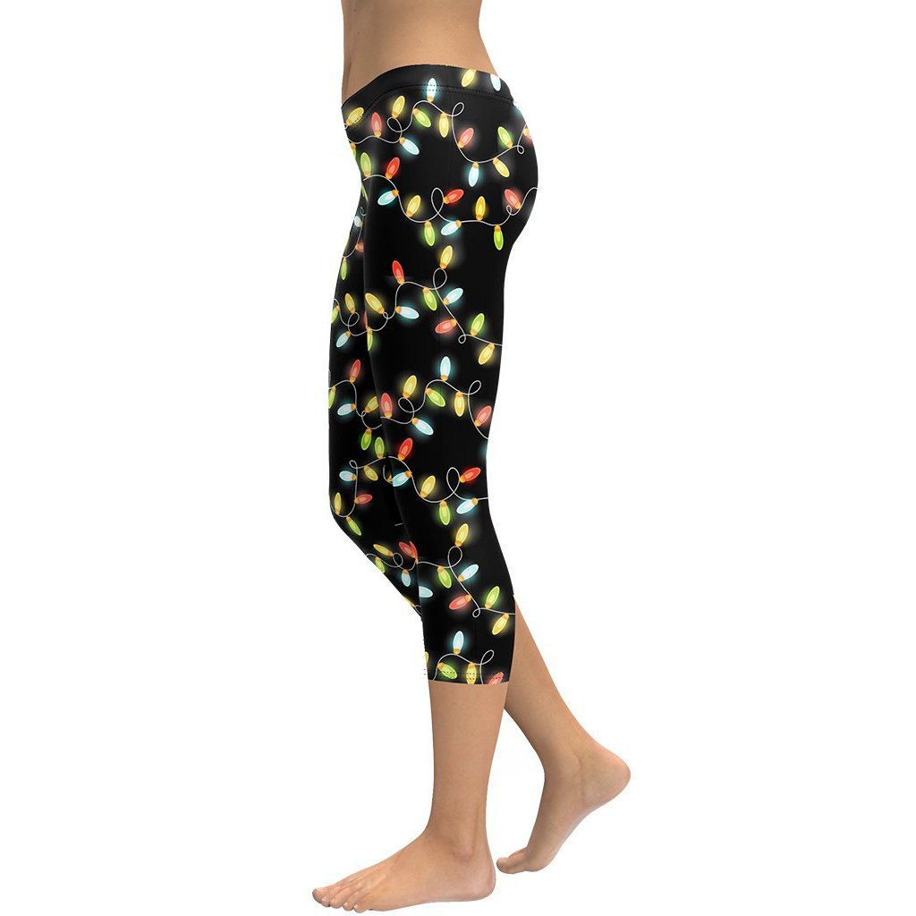 Christmas Lights Capris