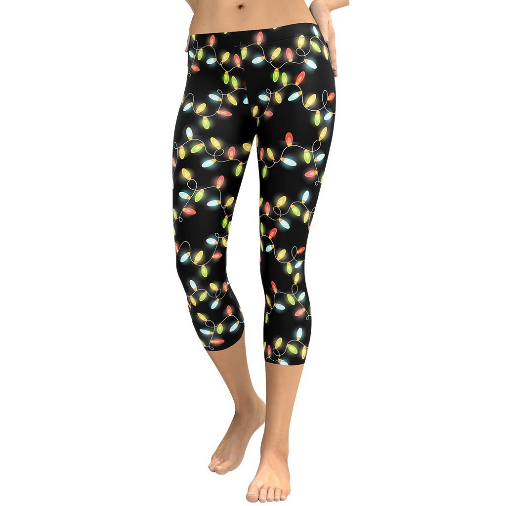 Christmas Lights Capris