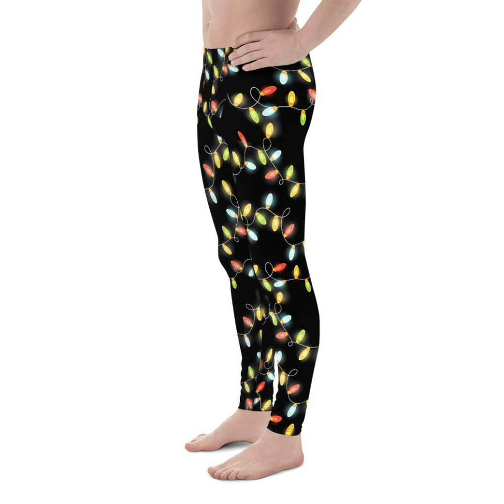 Christmas Lights Men's Leggings