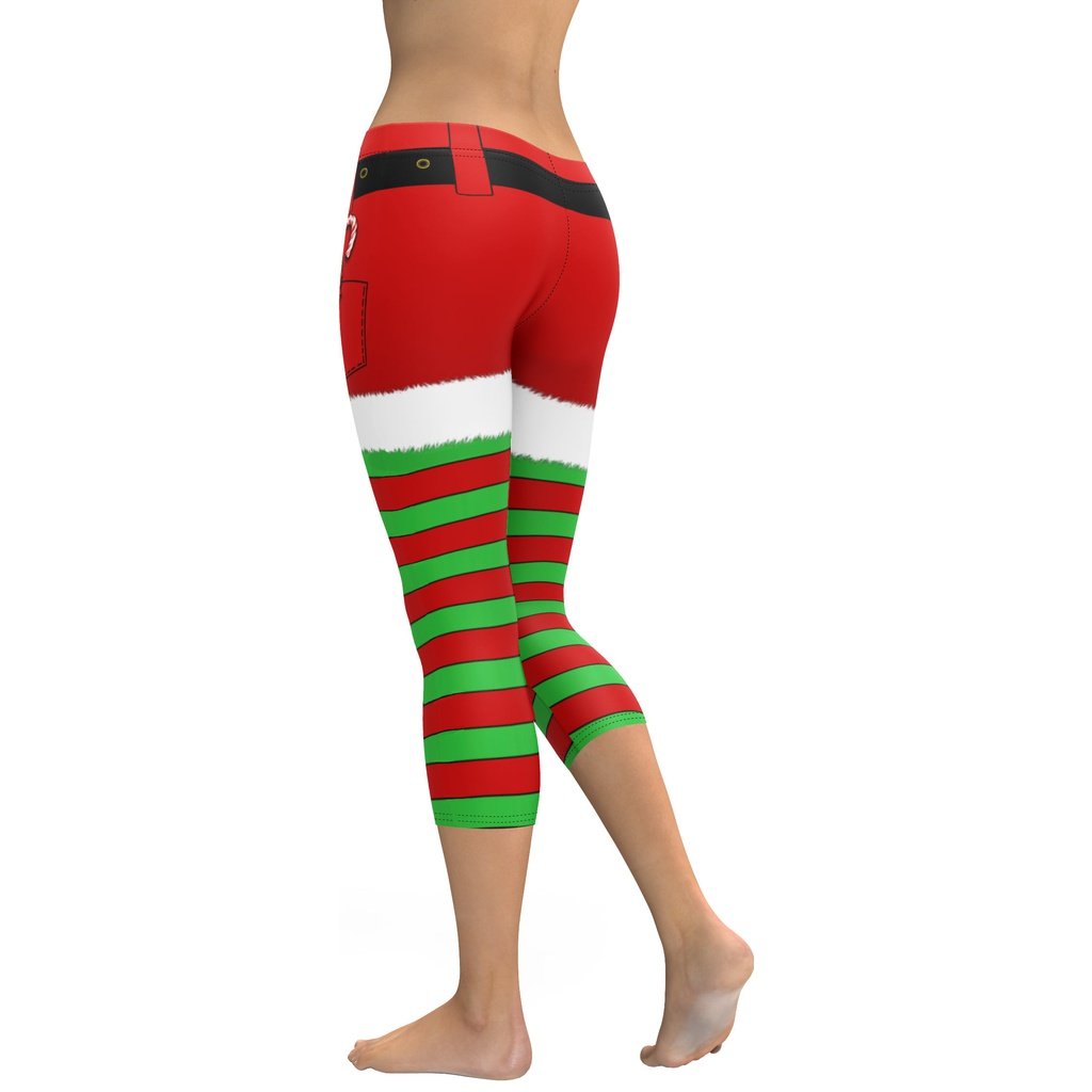 Christmas Stripes Capris