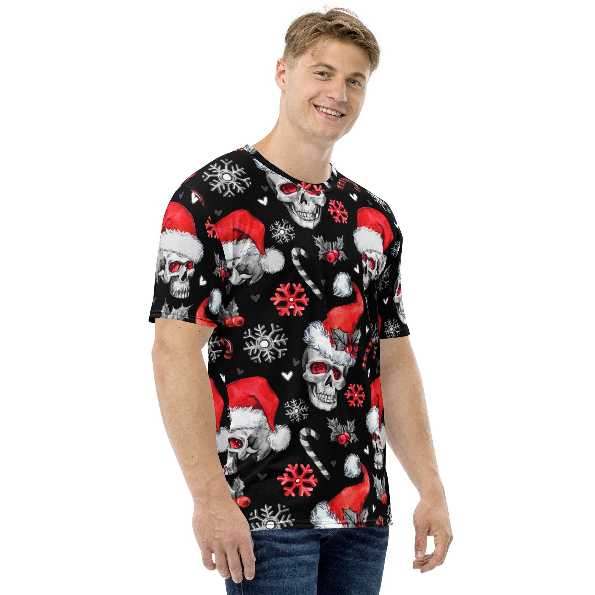 Christmassy Skulls Men's T-shirt