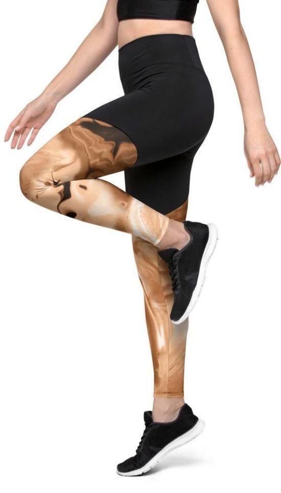 Coffee Essence Compression Leggings