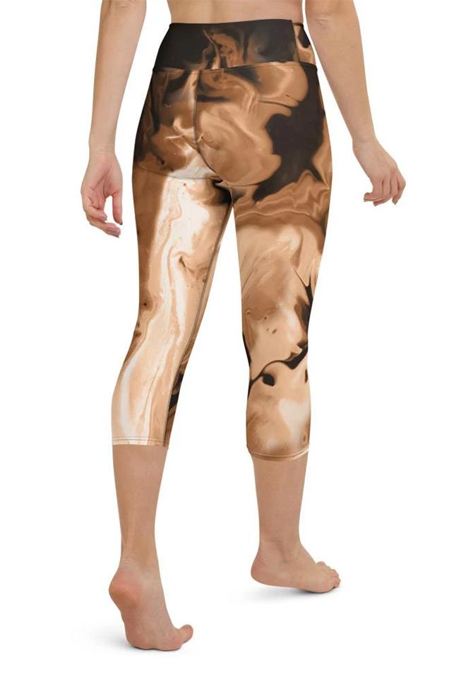 Coffee Essence Yoga Capris
