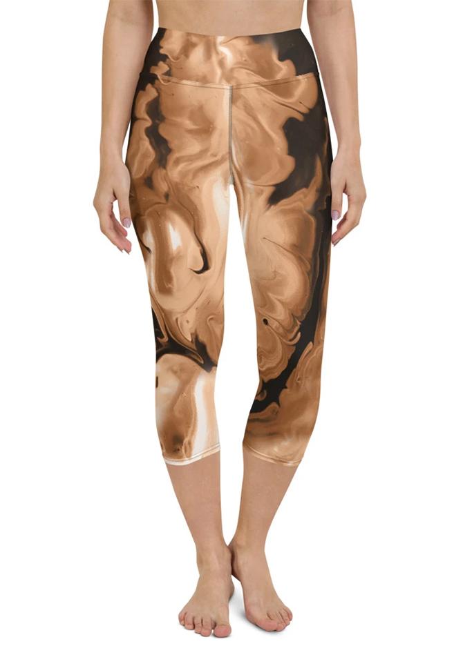 Coffee Essence Yoga Capris