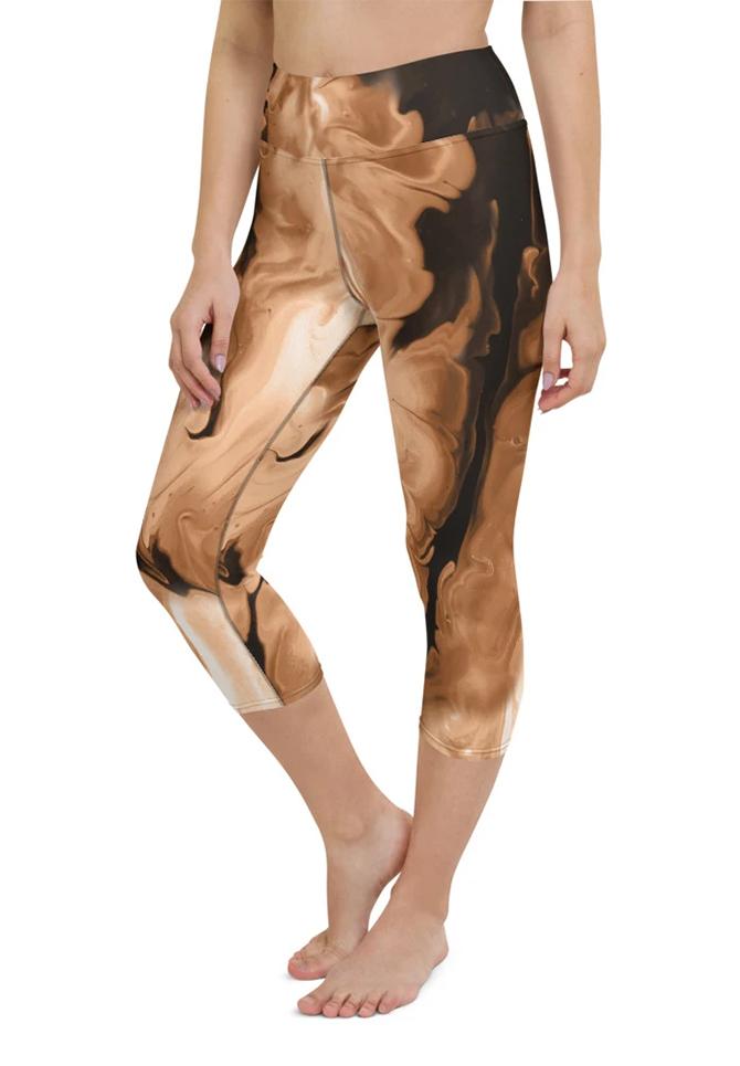 Coffee Essence Yoga Capris
