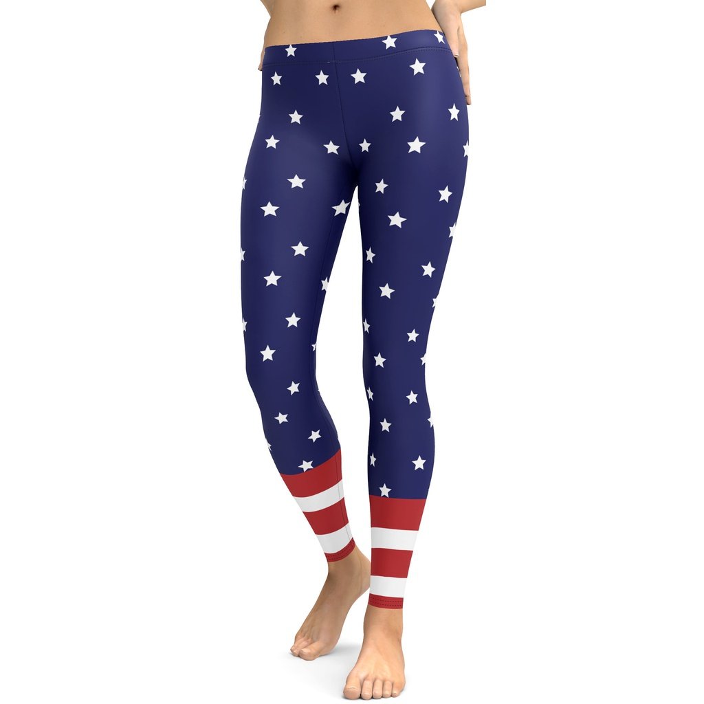 Cool Patriotic Leggings