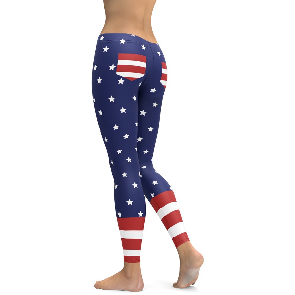 Cool Patriotic Leggings