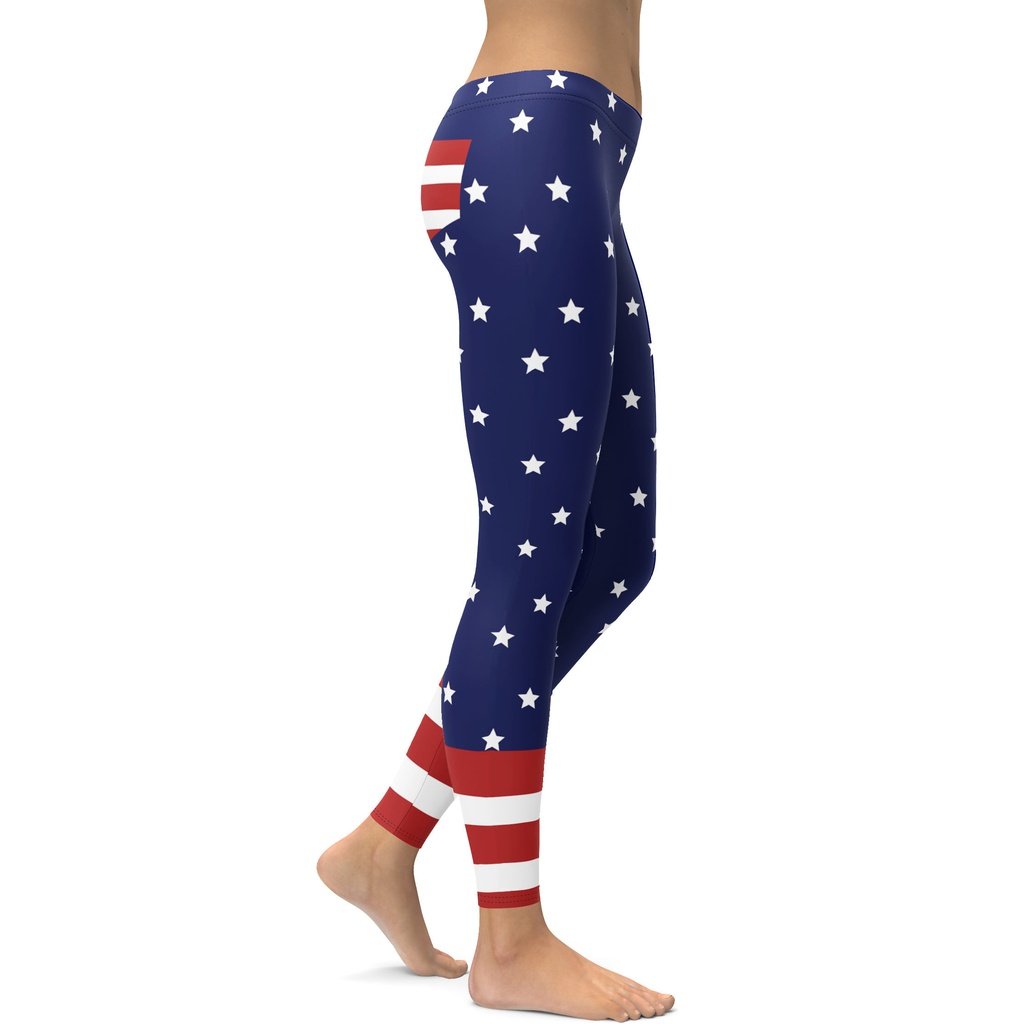 Cool Patriotic Leggings