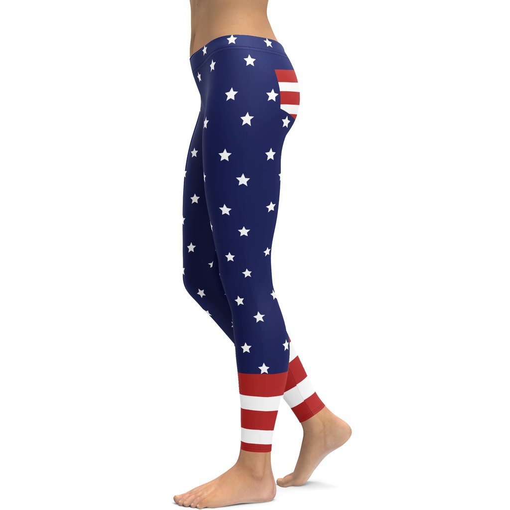 Cool Patriotic Leggings