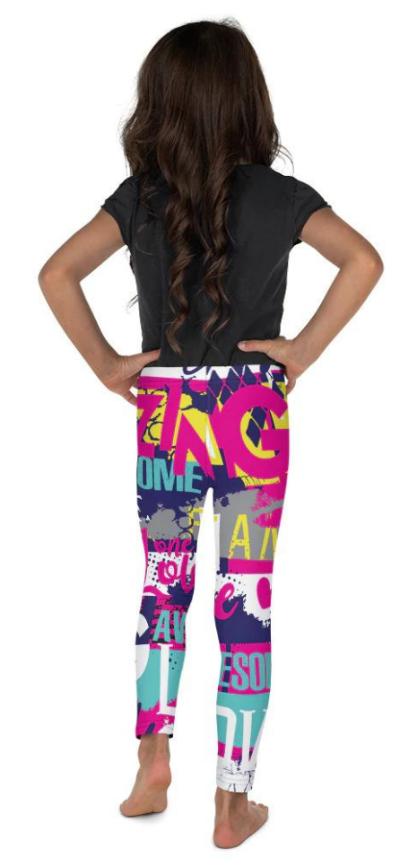 Cool Slogan Kid's Leggings