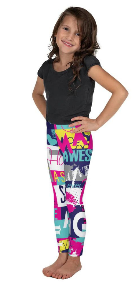 Cool Slogan Kid's Leggings