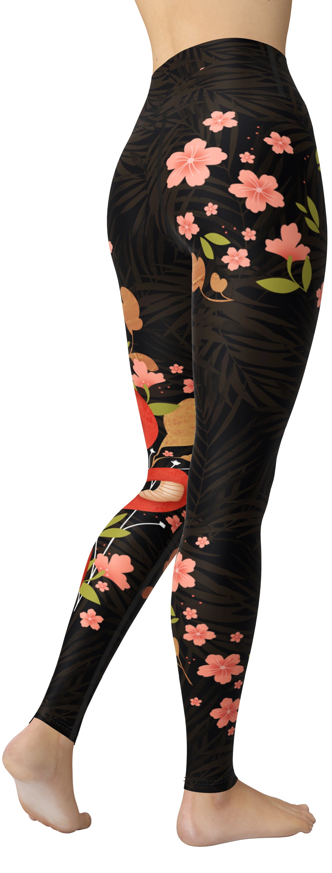 Copy of Snakes & Flowers Yoga Leggings