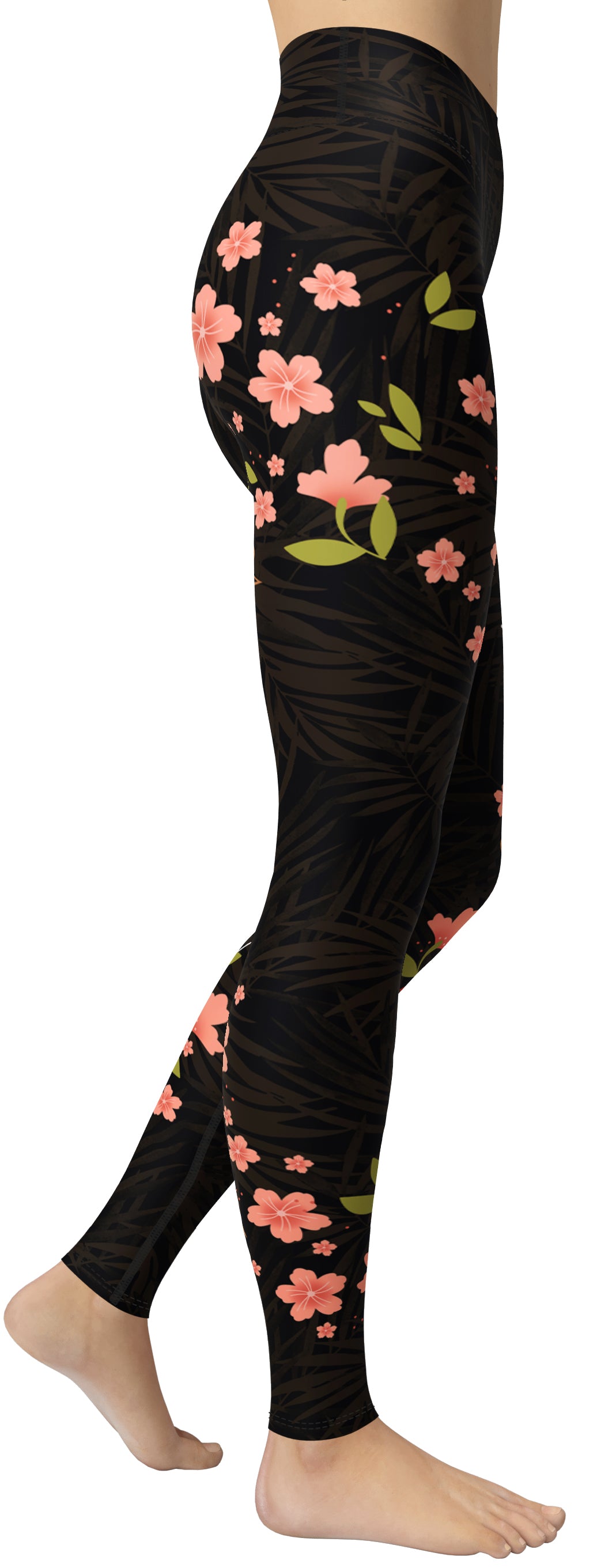 Copy of Snakes & Flowers Yoga Leggings