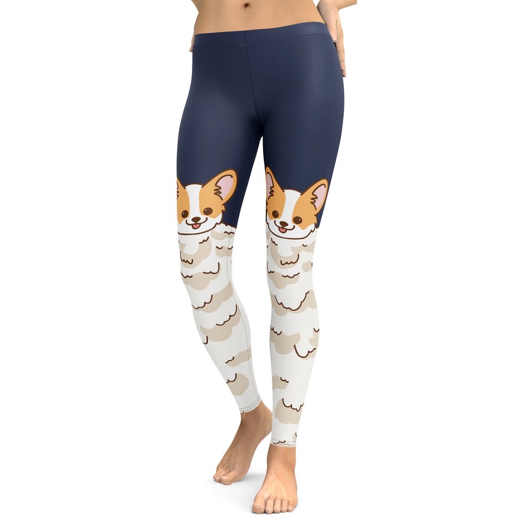 Ladies Leggings Corgi Halloween Leggings Walmart Corgi Outlet