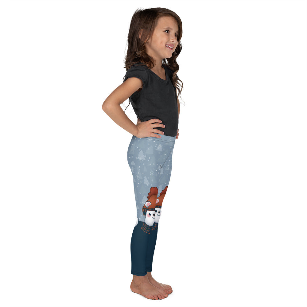 Cozy Cute Bear Kid's Leggings