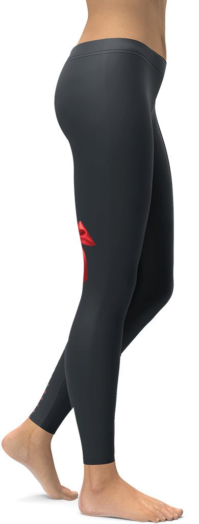 Cute Bow Leggings