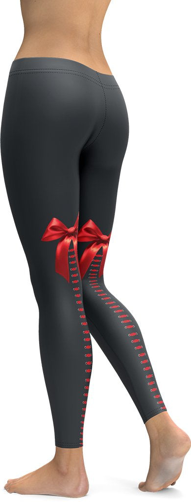 Cute Bow Leggings