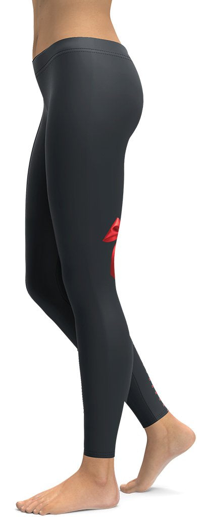 Cute Bow Leggings