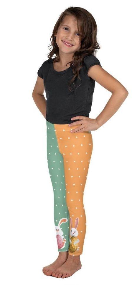 Cute Easter Bunnies Kid's Leggings