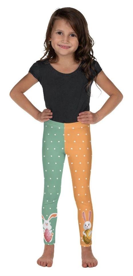 Cute Easter Bunnies Kid's Leggings