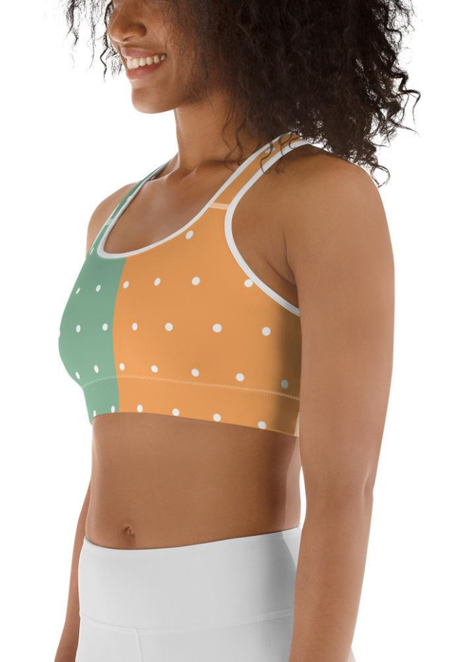 Cute Easter Bunnies Sports Bra