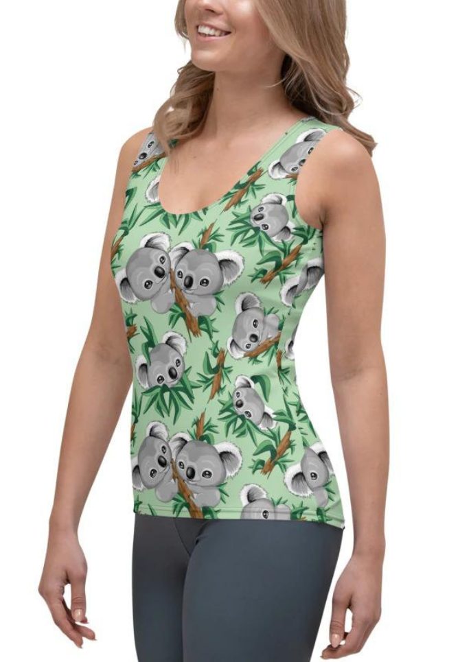 Cute Koala Tank Top