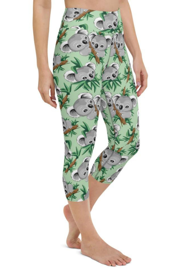Cute Koala Yoga Capris