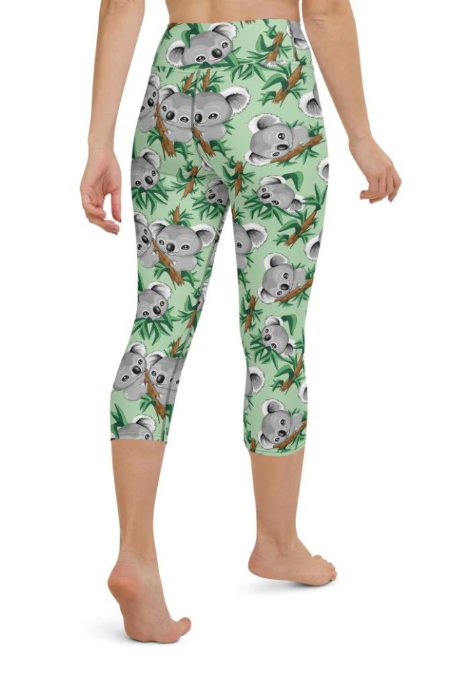 Cute Koala Yoga Capris
