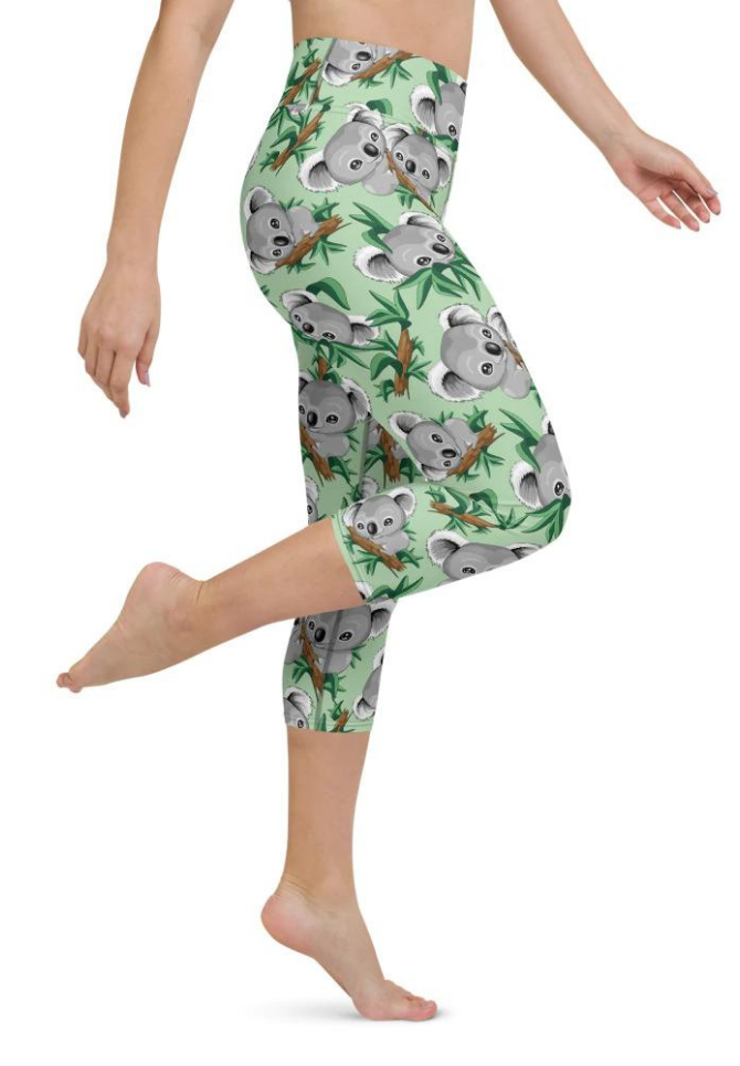 Cute Koala Yoga Capris