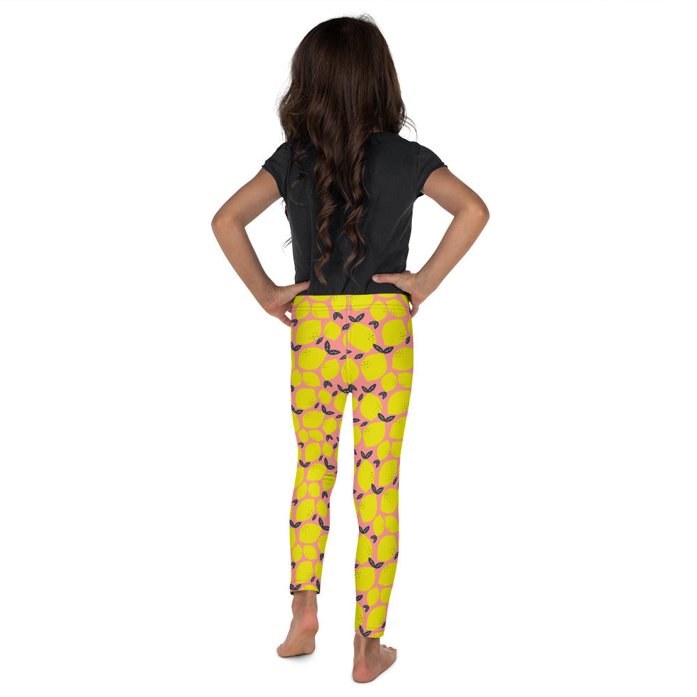 Cute Lemon Kid's Leggings