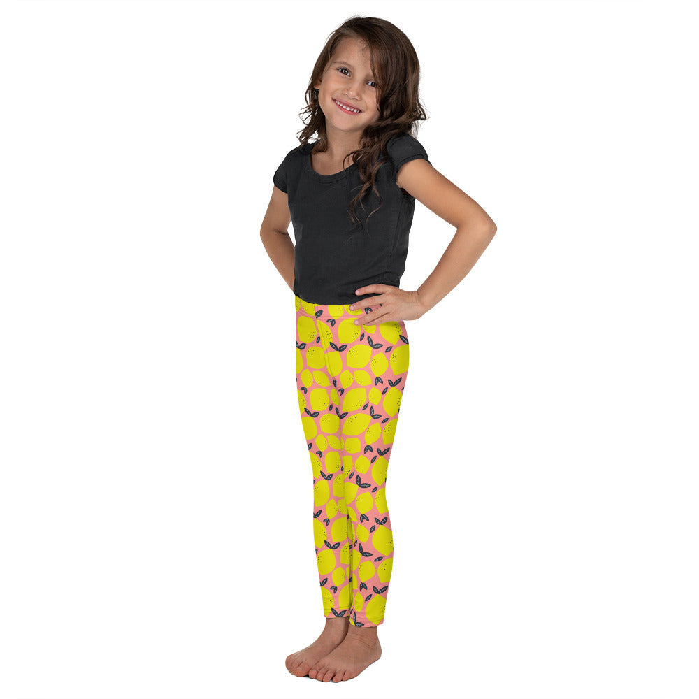 Cute Lemon Kid's Leggings