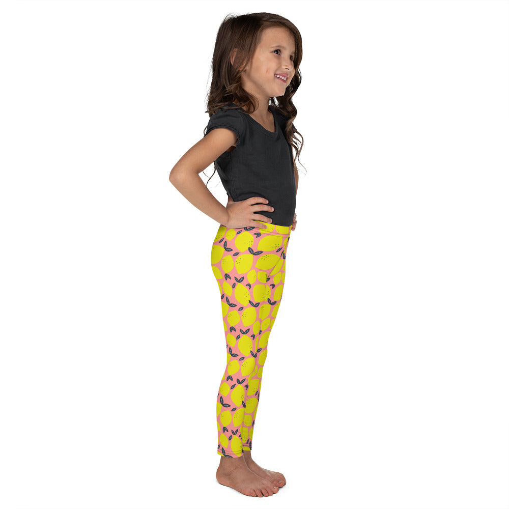Cute Lemon Kid's Leggings
