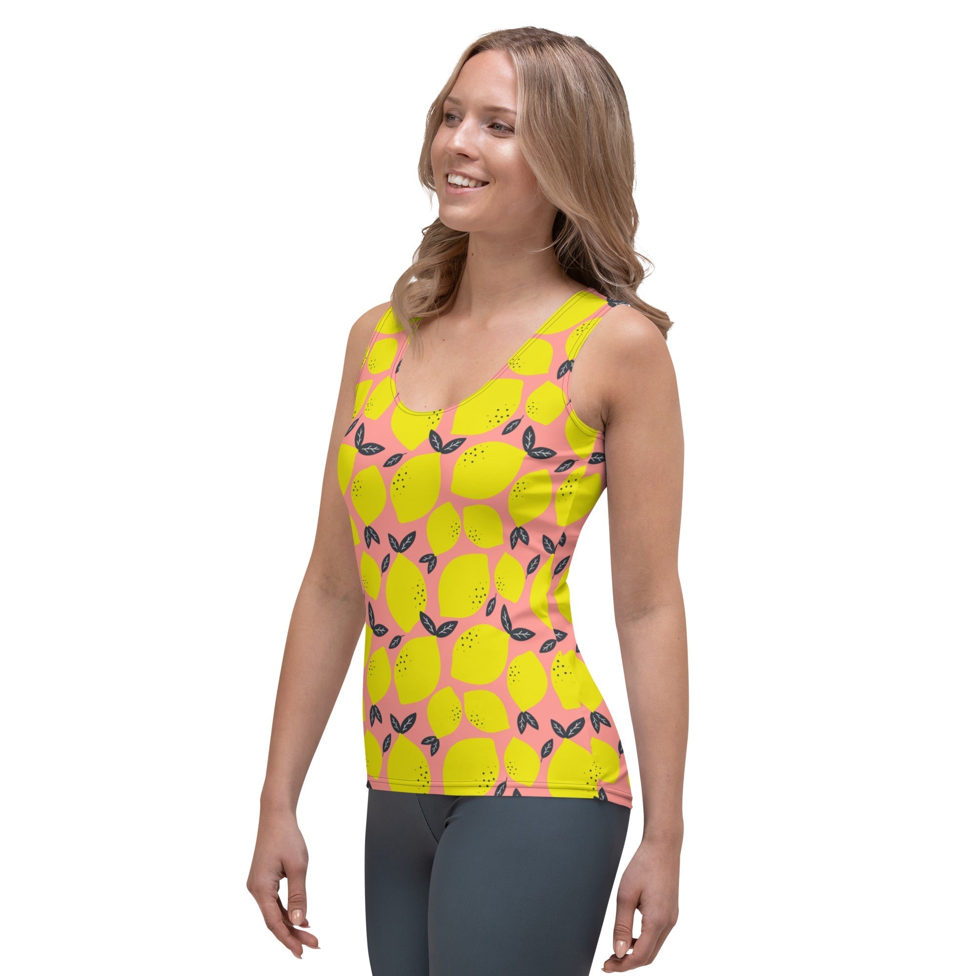 Cute Lemon Tank Top