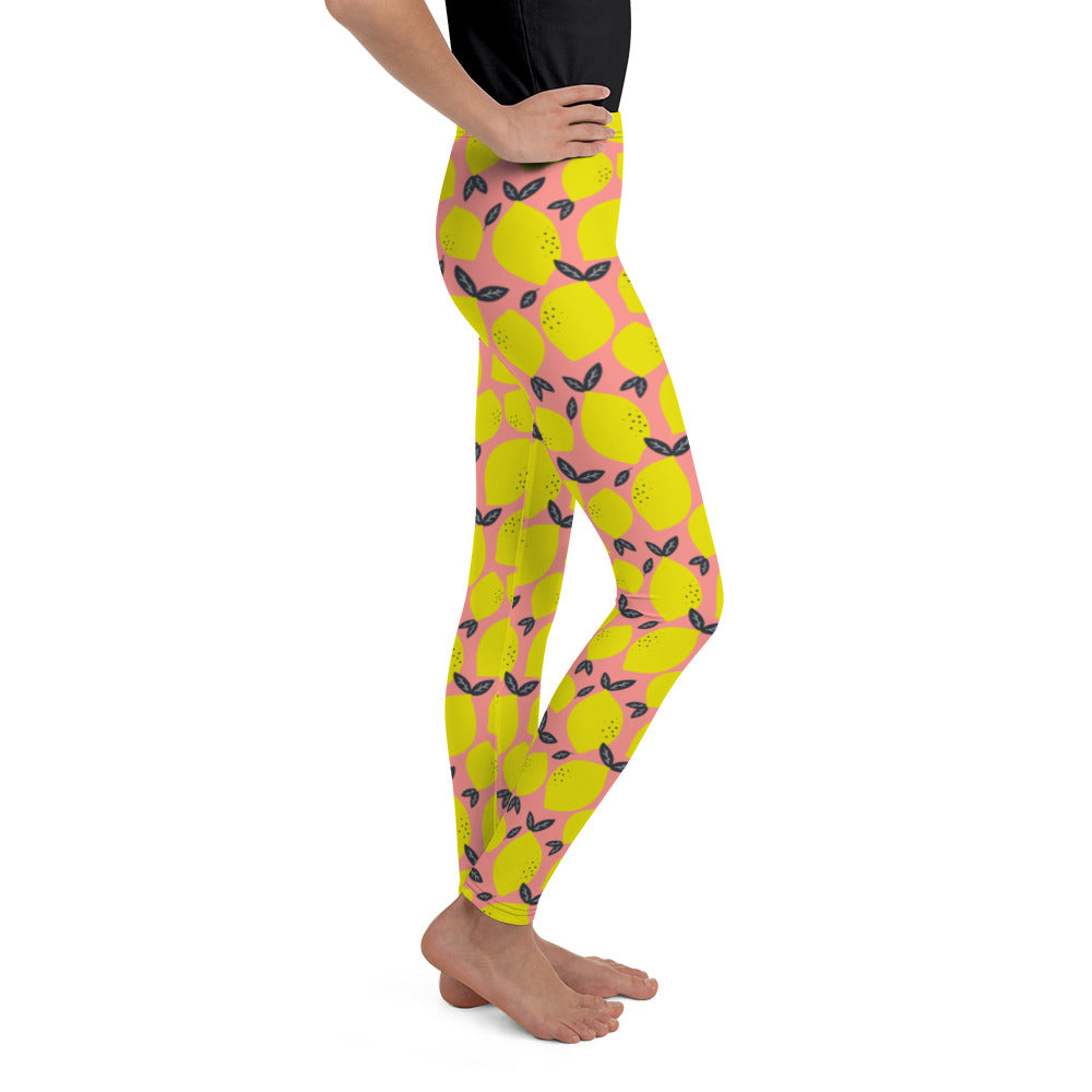 Cute Lemon Youth Leggings