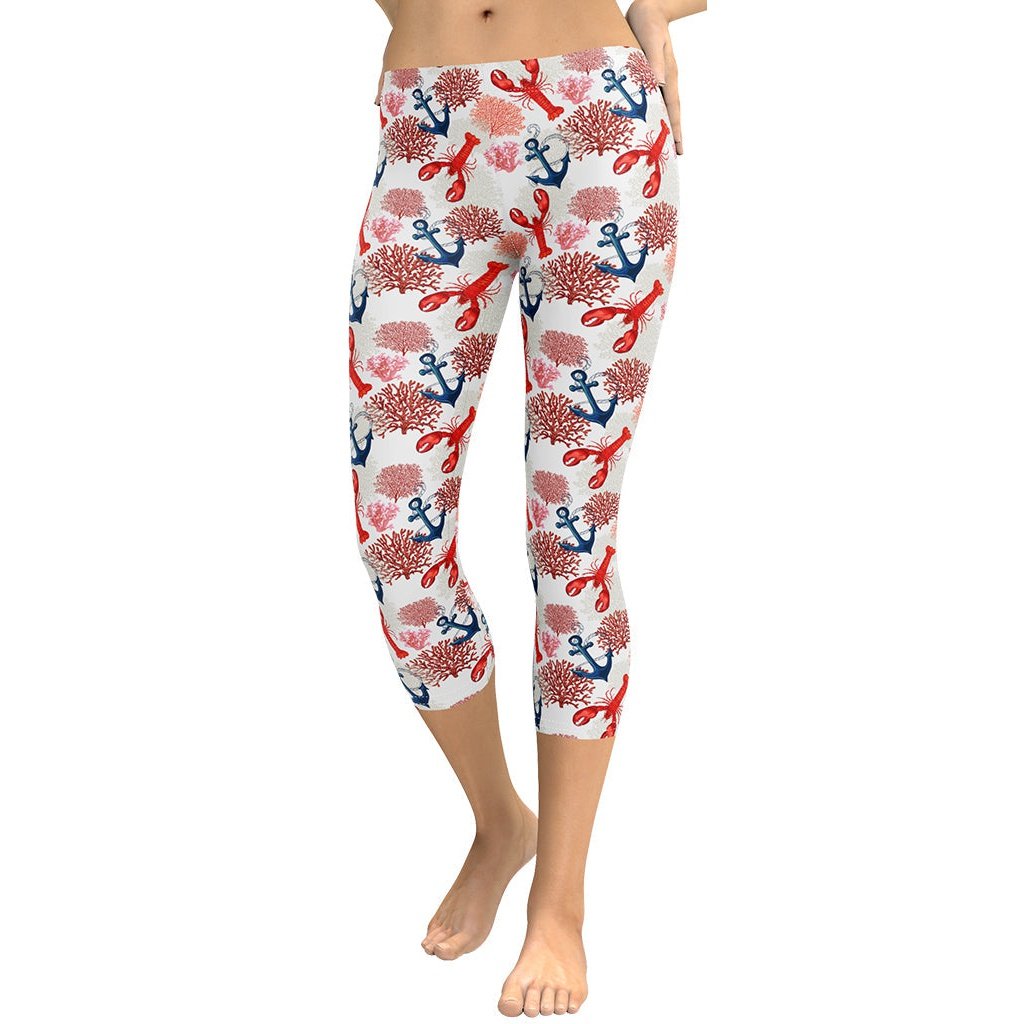 Cute Lobster Capris