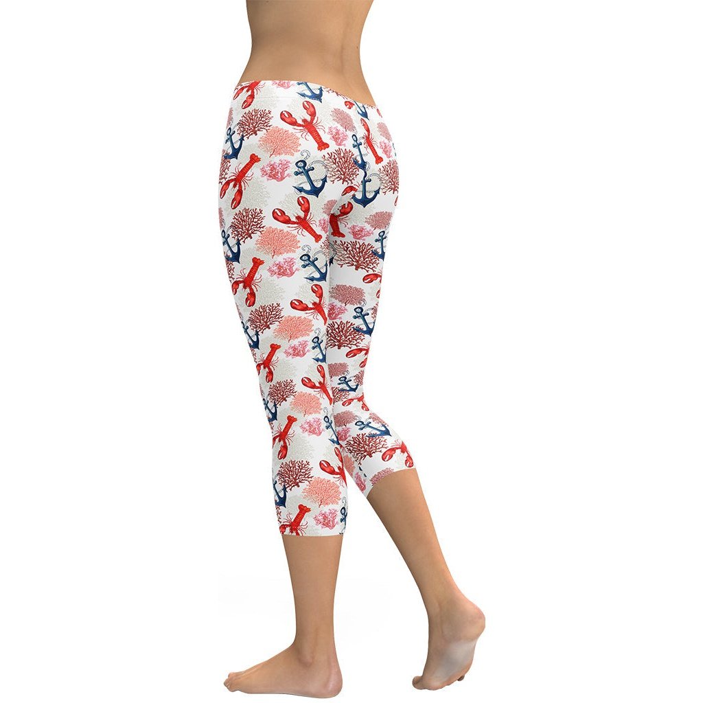 Cute Lobster Capris