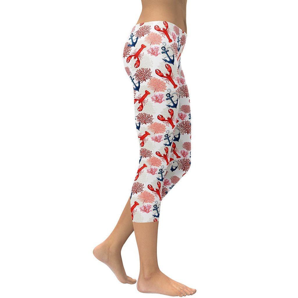 Cute Lobster Capris