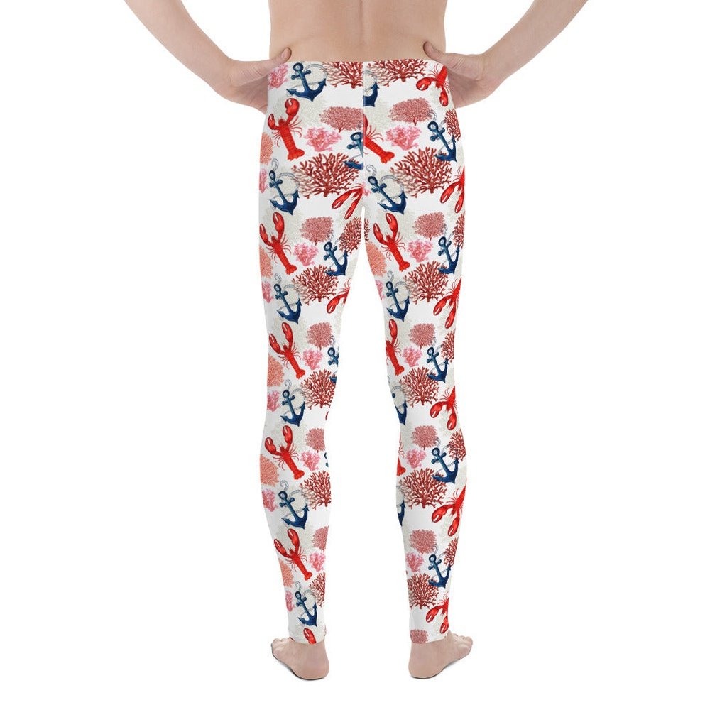 Cute Lobster Men's Leggings