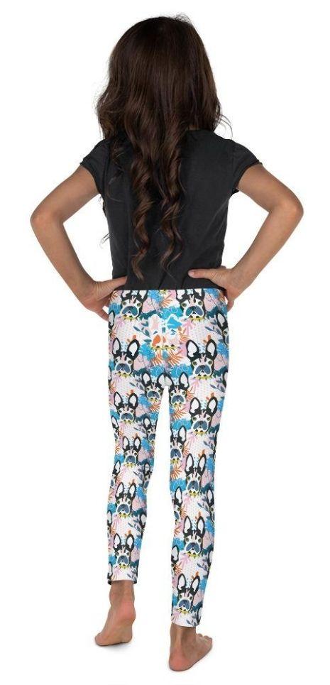 Cute Puppy Print Kid's Leggings