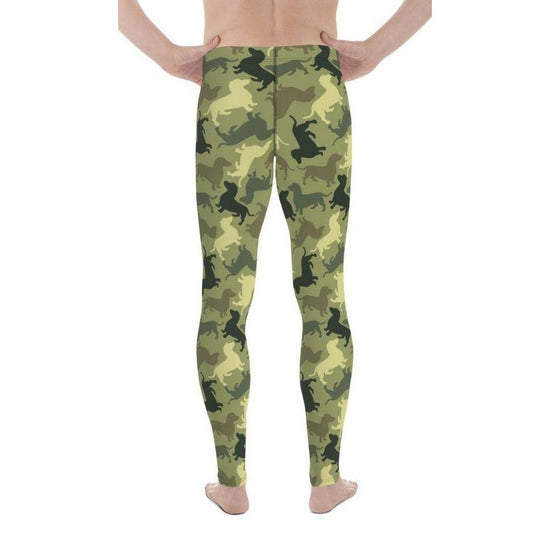 Dachshund Camo Men's Leggings
