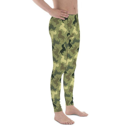Dachshund Camo Men's Leggings
