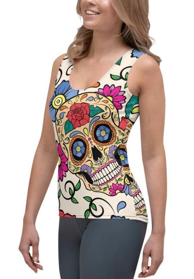Dia De Muertos Tank Top