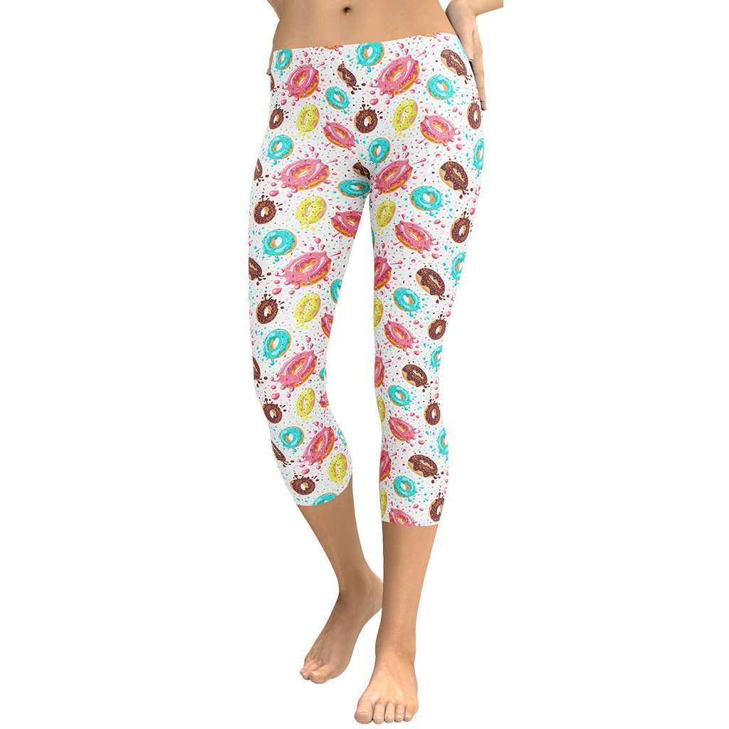 Doughnut Pattern Capris