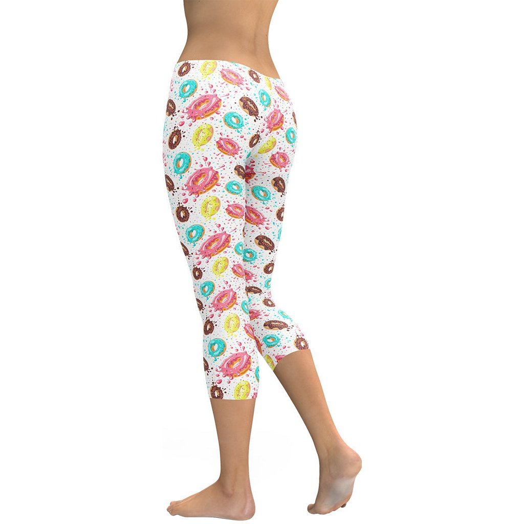 Doughnut Pattern Capris