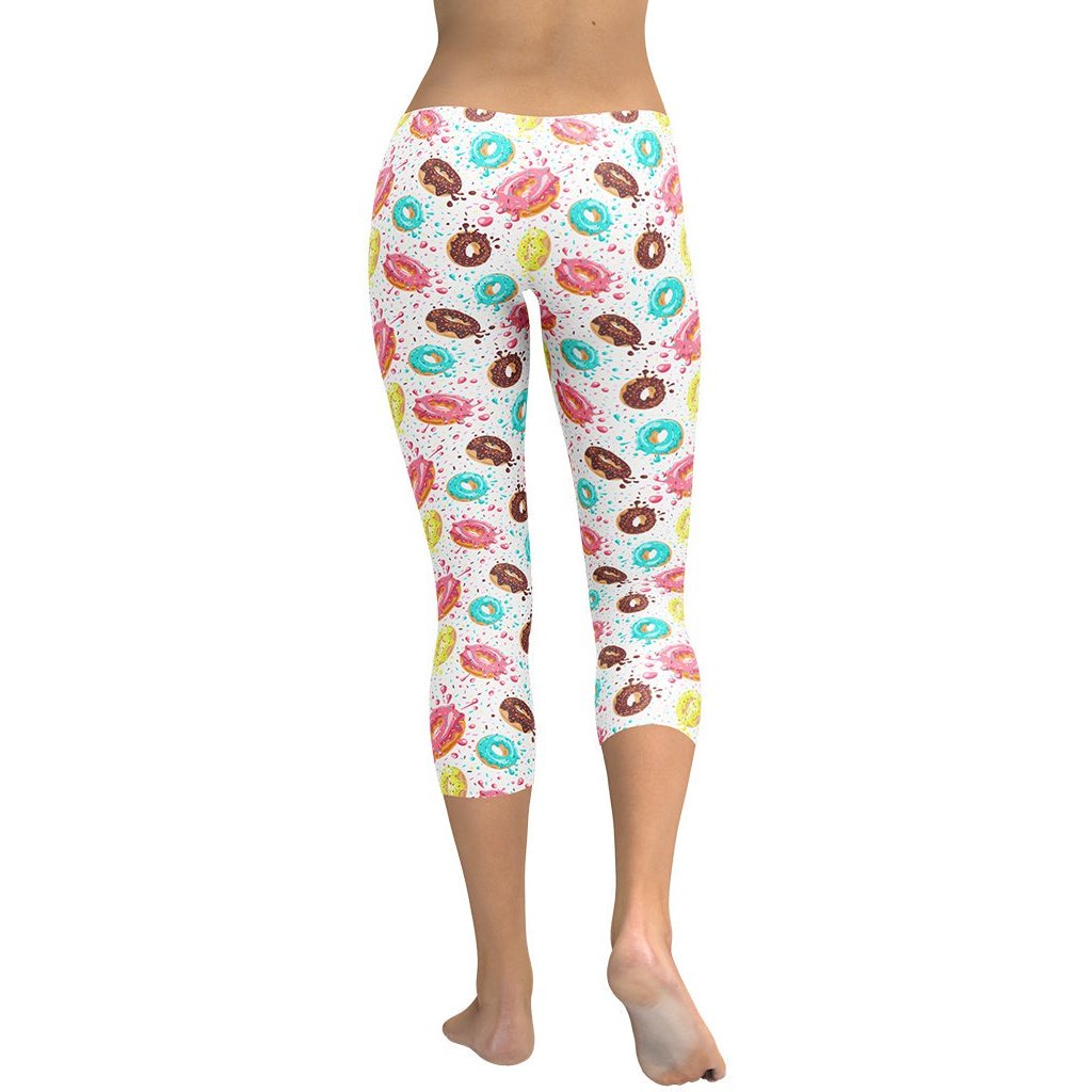 Doughnut Pattern Capris