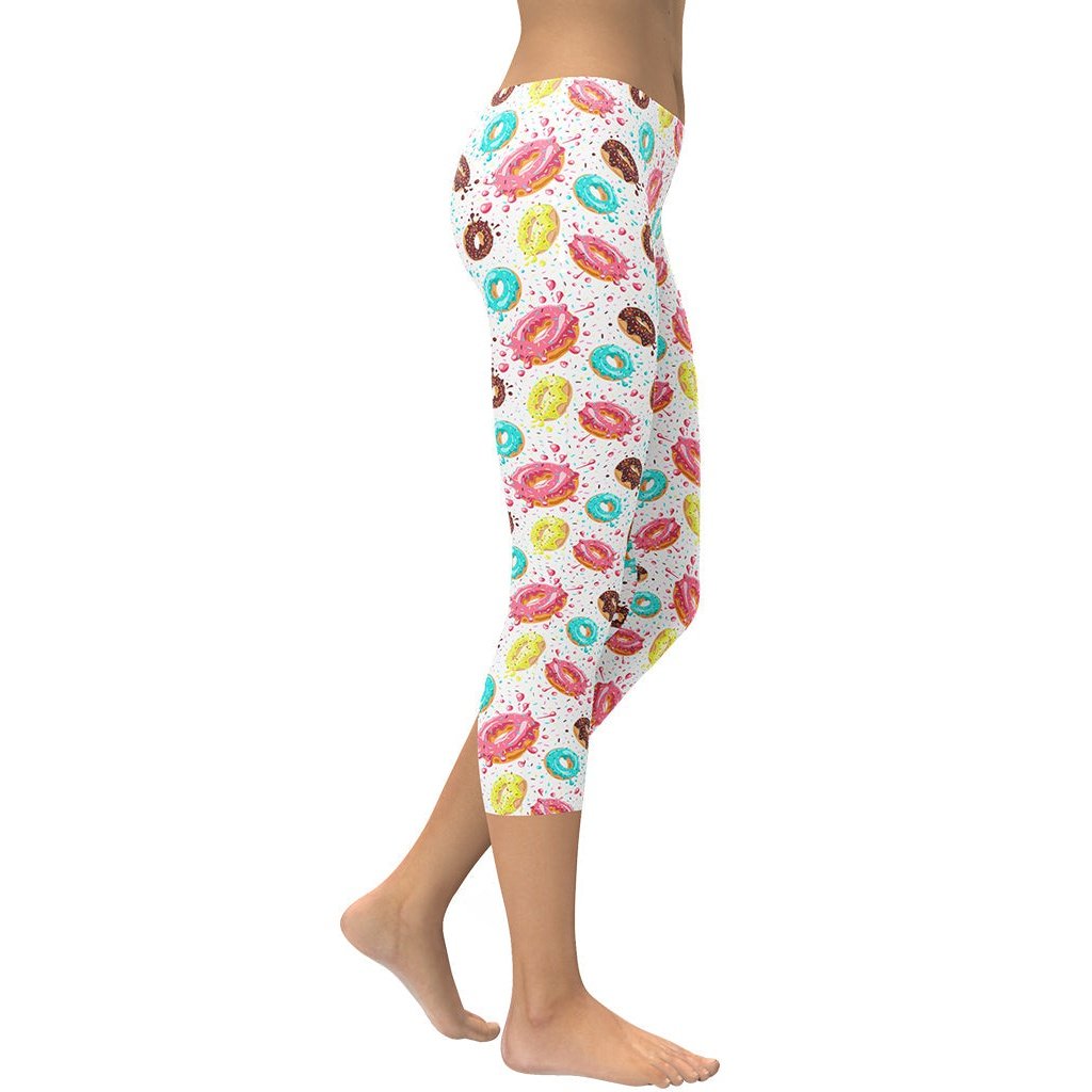 Doughnut Pattern Capris