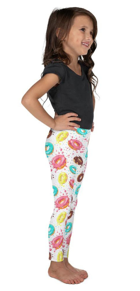 Doughnut Pattern Kid's Leggings